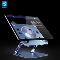 Desktop fan computer stand